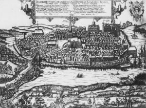 Stadtansicht Kiel 1585